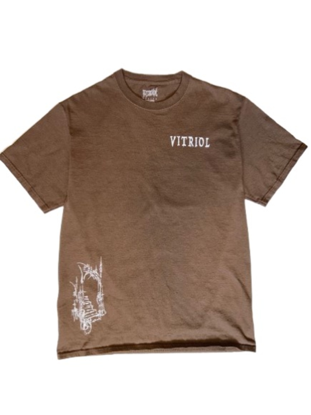 Men’s Zumiez Vitriol Burial Brown Graphic T-Shirt